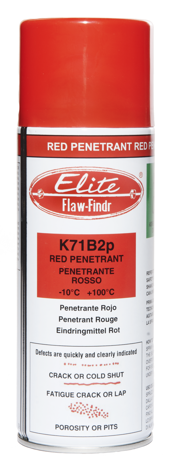 NDT Italiana Red Penetrant K71 B2p – Forbruksmateriell PT – NDT-utstyr