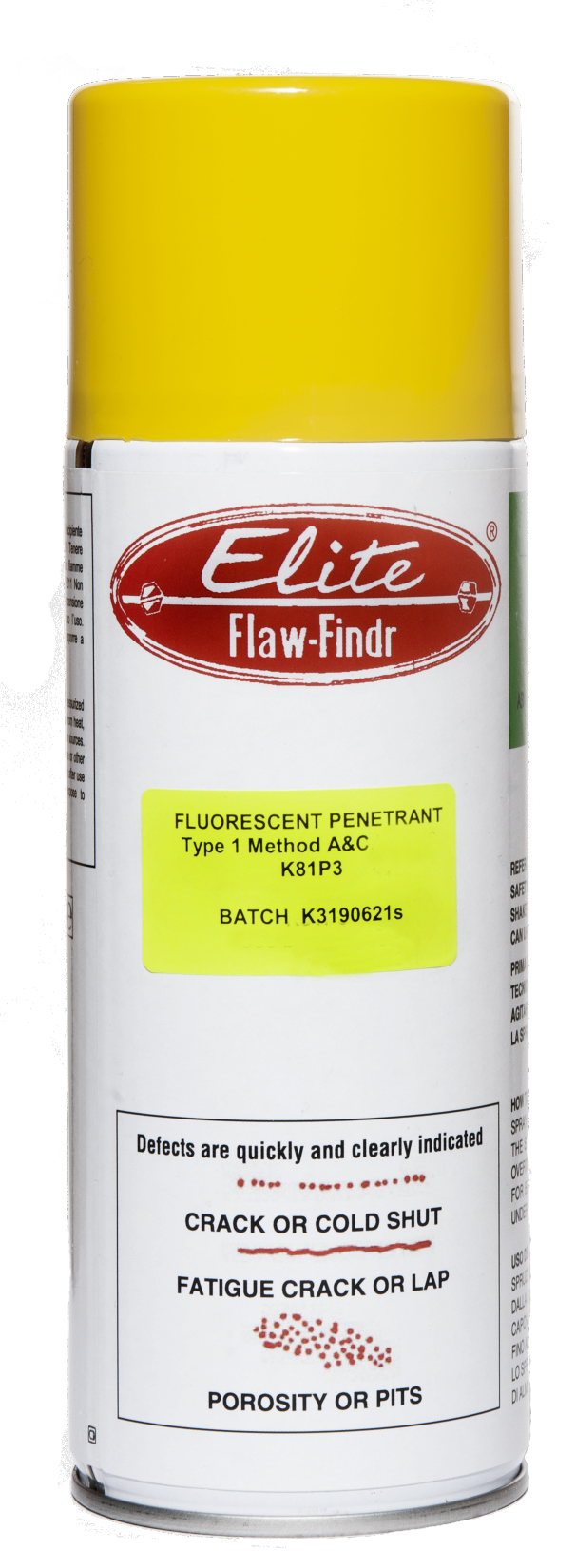 NDT Italiana Fluorescent Liquid Penetrant – Forbruksmateriell PT – NDT-utstyr